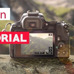 Canon SL3 Tutorial - Beginners Guide