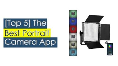 Top 5 The Best Portrait Camera App Based On User Rating