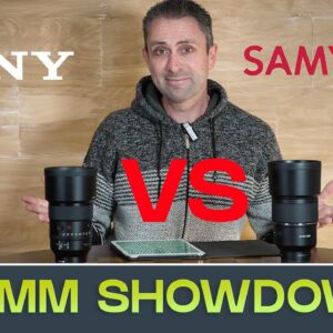 135mm Showdown:  Samyang vs Sony G Master |  Which One to Buy?