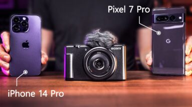 Sony ZV-1F Review vs Pixel 7 Pro & iPhone 14 Pro