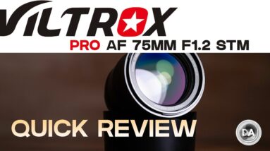Viltrox Pro AF 75mm F1.2 STM Quick Review (on the 40MP Fuji X-T5)