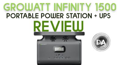 Growatt Infinity 1500 Portable Power Station and UPS Review