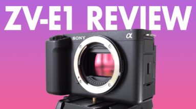 Sony ZV-E1 REVIEW: best camera for content creators?