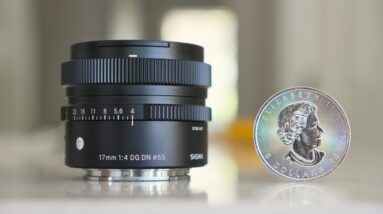 All-New TINY 17mm F4 Lens from Sigma!