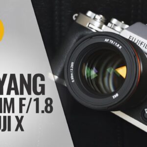 Samyang AF 75mm f/1.8 on Fuji lens review