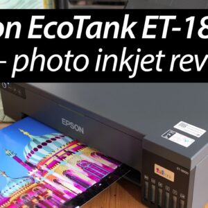 Epson EcoTank ET-18100 A3+ PHOTO inkjet printer review