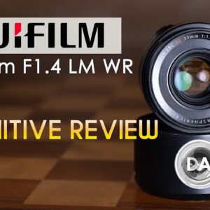 Fujinon XF 33mm F1.4 R LM WR Review | "Normal" Done Right