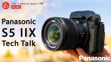 TCSTV Live: Panasonic S5 IIX Tech Talk