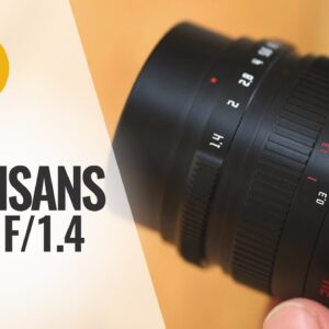 24mm f/1.4...for $109?! 7Artisans APS-C lens review