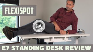 FlexiSpot E7 Pro Plus Powered Standing Desk | Office Versatility