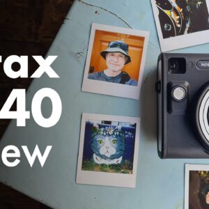 Fujifilm instax SQ40 REVIEW : best INSTANT square camera?