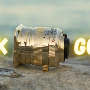 The 24K GOLD Lens You CAN'T BUY!