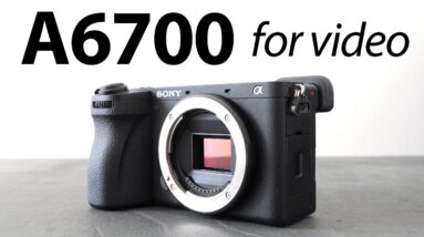 Sony A6700 REVIEW for VIDEO and YouTube creators vs A6600