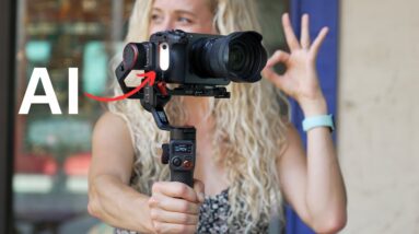 This Gimbal Has Built-in AI Tracking! 20 This Gimbal Has Built-in AI Tracking!