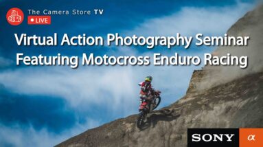 TCSTV Live: Virtual Action Photography Seminar - Featuring Motocross Enduro Racing