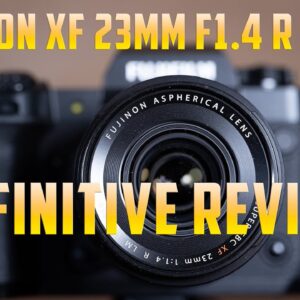 Fujinon XF 23mm F1.4 R LM WR Review | Ready for 40MP!