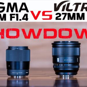 Sigma 23mm F1.4 vs Viltrox 27mm F1.4 | Fuji X-Mount Showdown