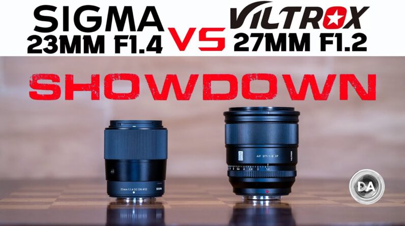 Sigma 23mm F1.4 vs Viltrox 27mm F1.4 | Fuji X-Mount Showdown