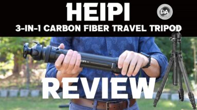HEIPI W28 3-in-1 Carbon Fiber Travel Tripod Review | Beyond Peak Design?