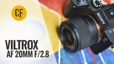Viltrox AF 20mm f/2.8 lens review
