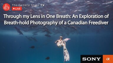 Livestream: Through my Lens in One Breath: An Exploration of Breath-hold Photography