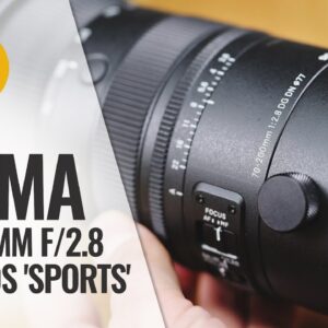 Sigma 70-200mm f/2.8 DG DN 'Sports' lens review