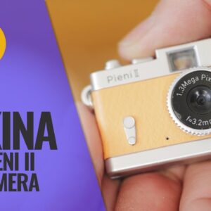 Tokina Pieni II toy camera necklace (!) review