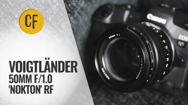Voigtländer 50mm f/1.0 'Nokton' lens review