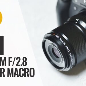 Fuji XF 30mm f/2.8 R LM WR Macro lens review