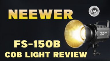 Neewer FS-150B COB LED Video Light Review | Best Budget Option?