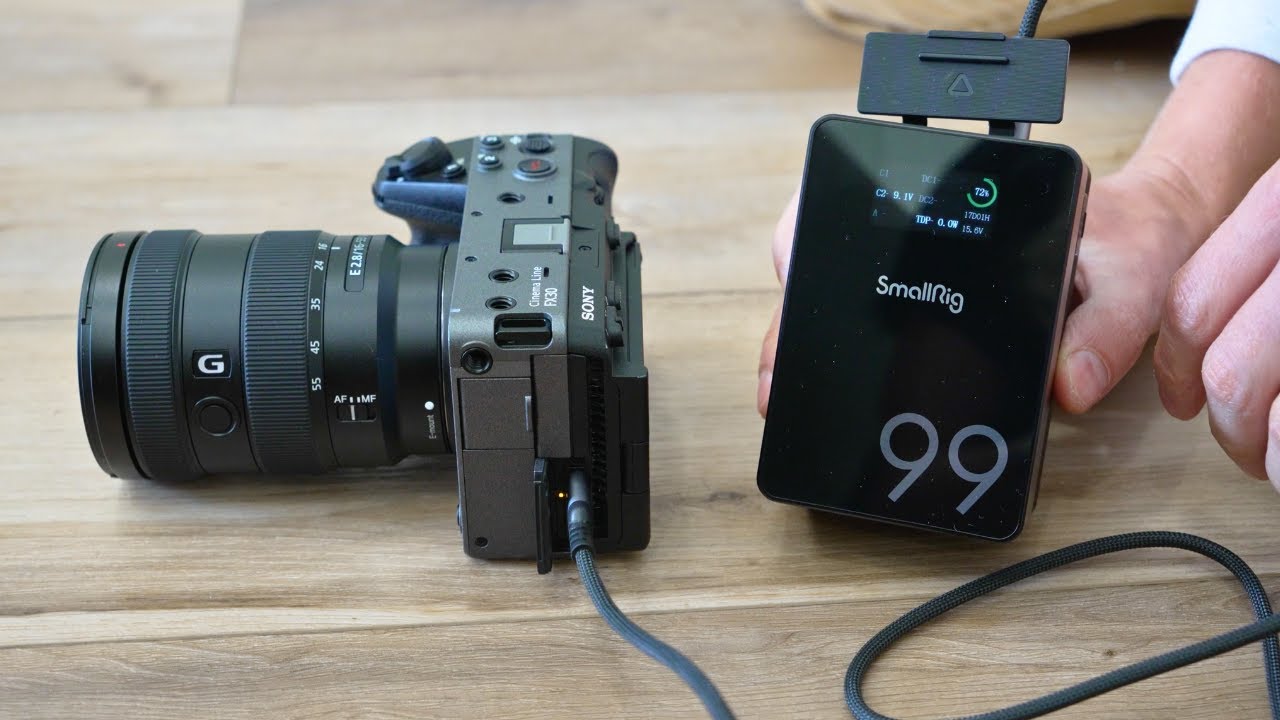 SmallRig VB99 Pro Mini V-Mount Battery: Small Size, Big Connectivity.