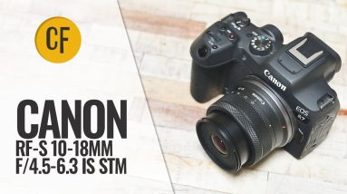 Canon RF-S 10-18mm f/4.5-6.3 IS STM lens review