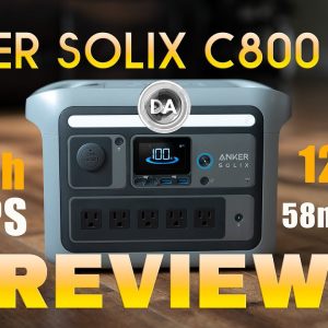 Anker Solix C800 Plus Portable Power Station Review | A Camper's Best Friend?