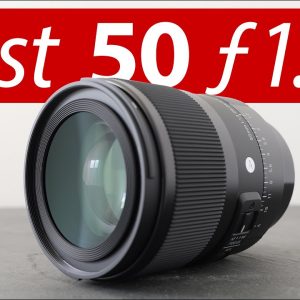 Sigma 50mm f1.2 DG DN Art REVIEW vs Sony 50 1.2 GM