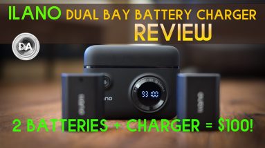 Ilano Dual Fast Camera Battery Charger + Batteries Review