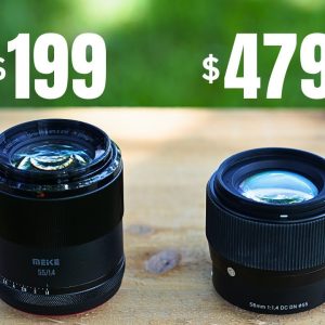Meike's 55mm F1.4 (APSC) is Coming for the Sigma 56mm