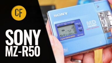 Sony Minidisc MZ-R50 recorder review