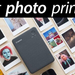 Canon SELPHY QX20 review vs instax : best photo printer?