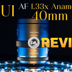 Sirui Autofocus 1.33x Anamorphic 40mm T1.8 Review | The Run and Gun King?