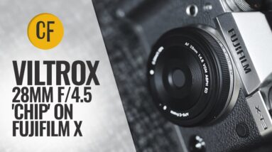 Viltrox 28mm f/4.5 'Chip' pancake lens review on Fujifilm X 16 Viltrox 28mm f/4.5 'Chip' pancake lens review on Fujifilm X