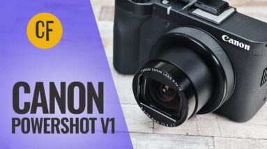 Canon Powershot V1 | Camera Review