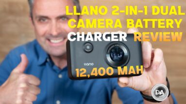 llano 2-in-1 Dual Bay Battery Charger & Powerbank Review | Your Off-Grid Camera Solution?