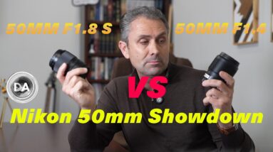 NIKON 50MM Z SHOWDOWN  | F1.4 OR F1.8 S?