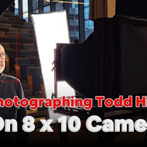 Photographing Todd Hido with a RARE 8x10 Film Camera