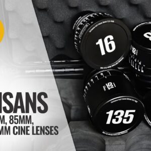 7Artisans INFINTE Cine lenses: 16mm, 85mm, 105mm, 135mm review
