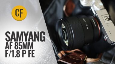Samyang AF 85mm f/1.8 P FE lens review