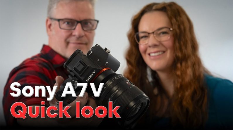 First Look at the Sony a7 V Camera!