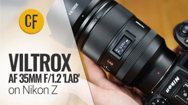 Viltrox AF 35mm f/1.2 'Lab' lens test on Nikon Z