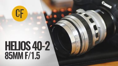 Helios 40-2 85mm f/1.5 vintage lens review