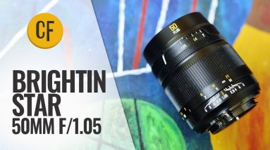 Brightin Star 50mm f/1.05 lens review